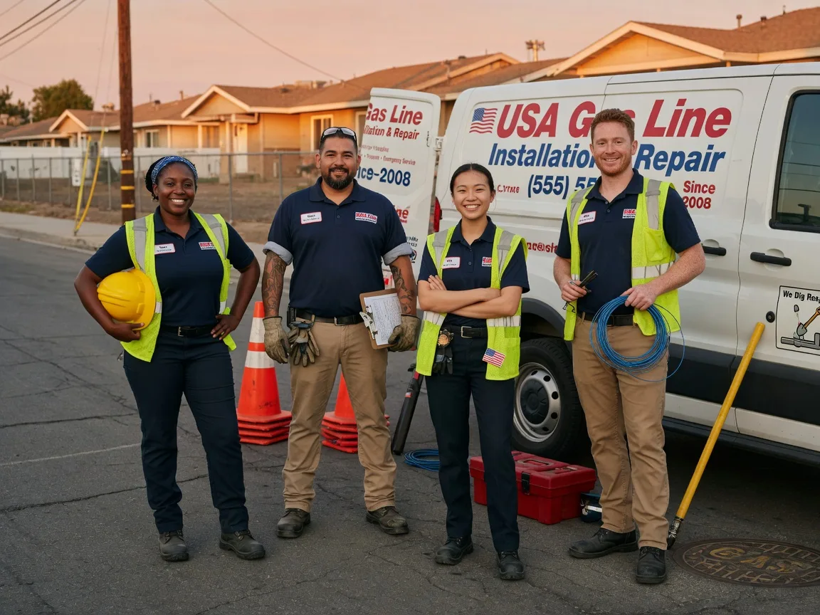 Gas Line Installation company in Elliston, VA